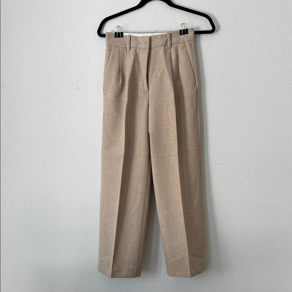 Aritzia Wilfred Tan Dress Pants
